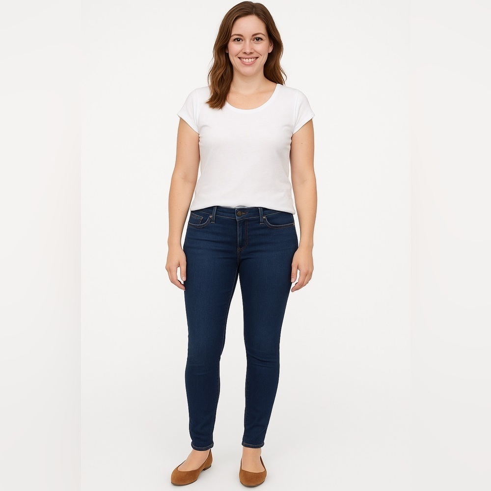 Rue 21 Dark Wash Super Skinny Jegging Size 9/10